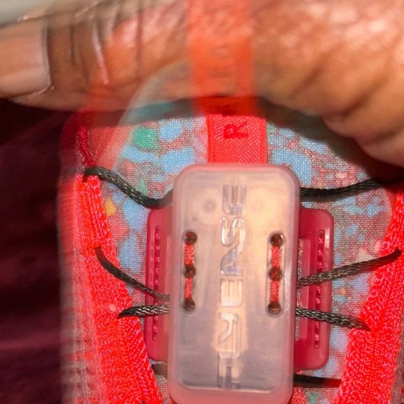 Nike Pink and Red Women's Sneakers - Picture 6 of 10